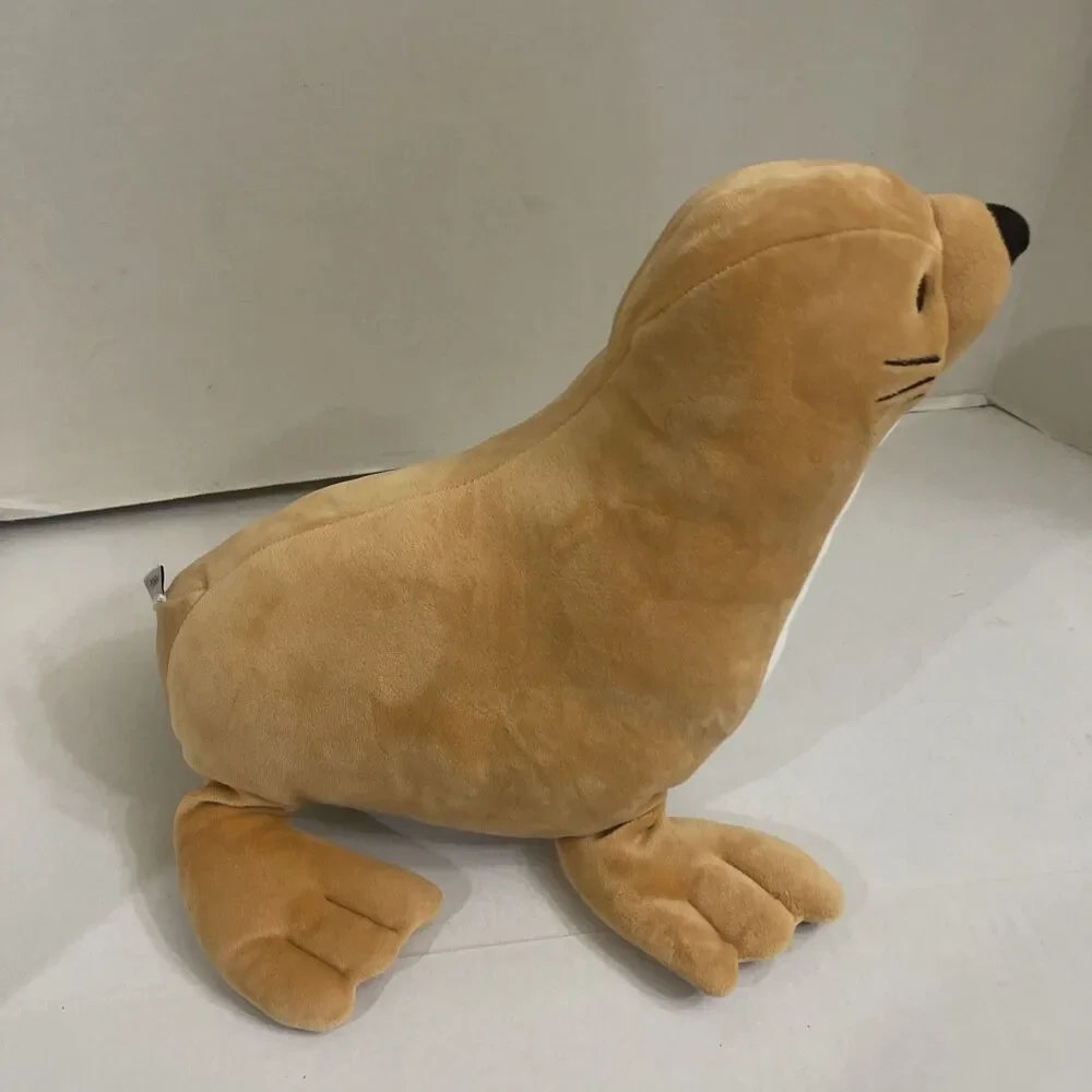 Miniso Ocean Series Seal Pillow Plush Stuffed Animal 11”